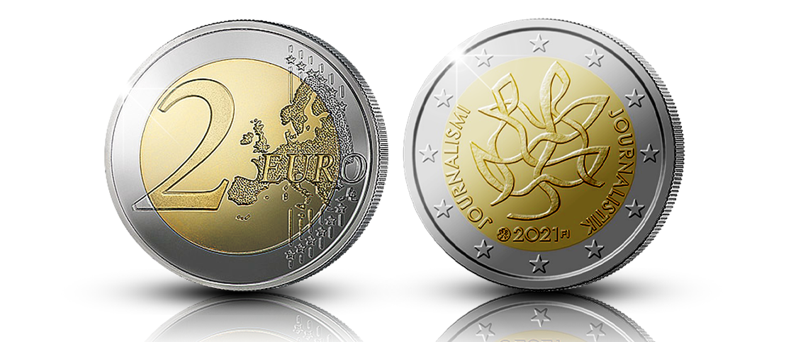 The first Finnish special euro coin of 2021 