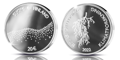 Climate research in Finland commemorative coin 2022