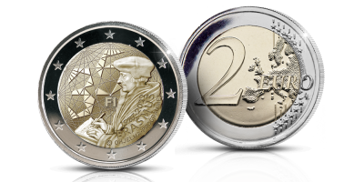 Erasmus Programme: 35th Anniversary special two euro, proof