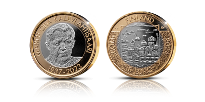 Numbered Finnish presidents – Martti Oiva Kalevi Ahtisaari commemorative coin 2024