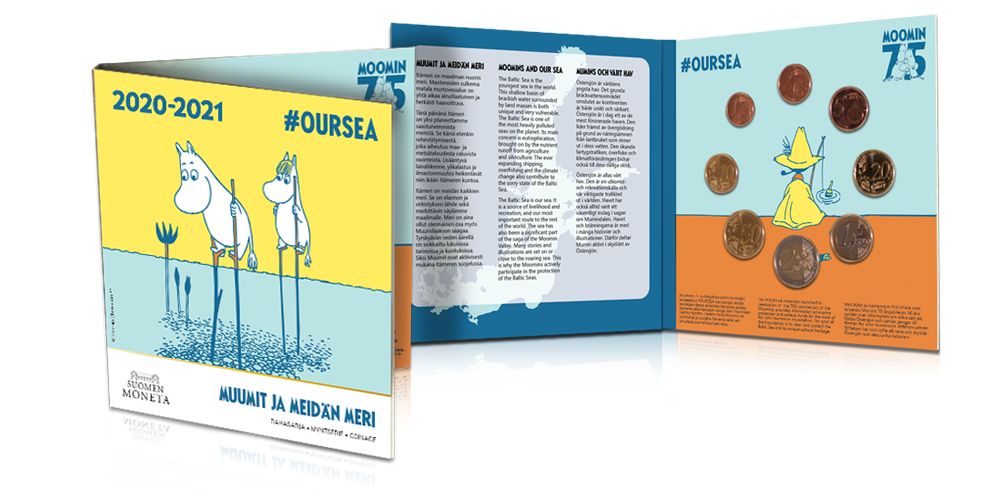 #OURSEA-rahasarja on toteutettu yhteistyössä Moomin Charactersin ja John Nurmisen Säätiön kanssa #OURSEA-rahasarja on toteutettu yhteistyössä Moomin Charactersin ja John Nurmisen Säätiön kanssa